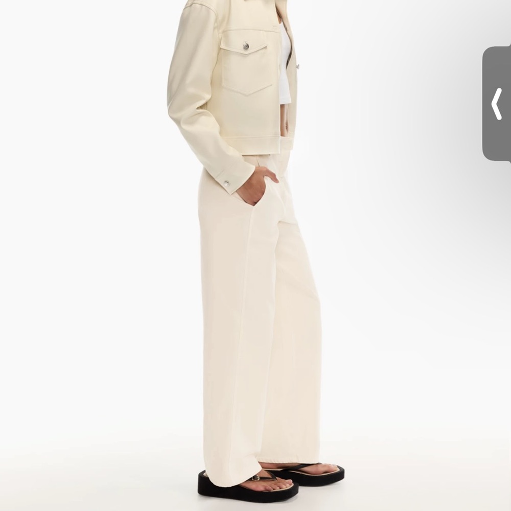 Aritzia Ascendant pant (cream)